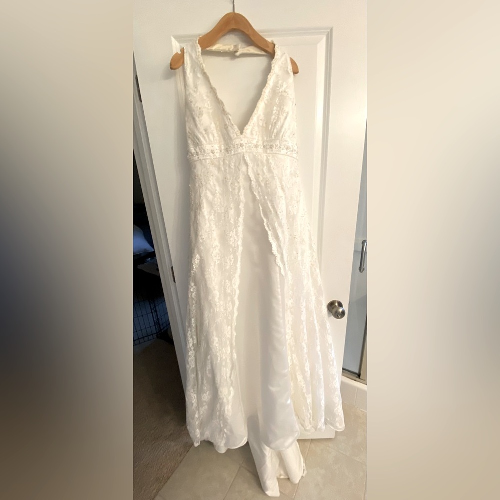 David’s Bridal A-line Wedding Dress
